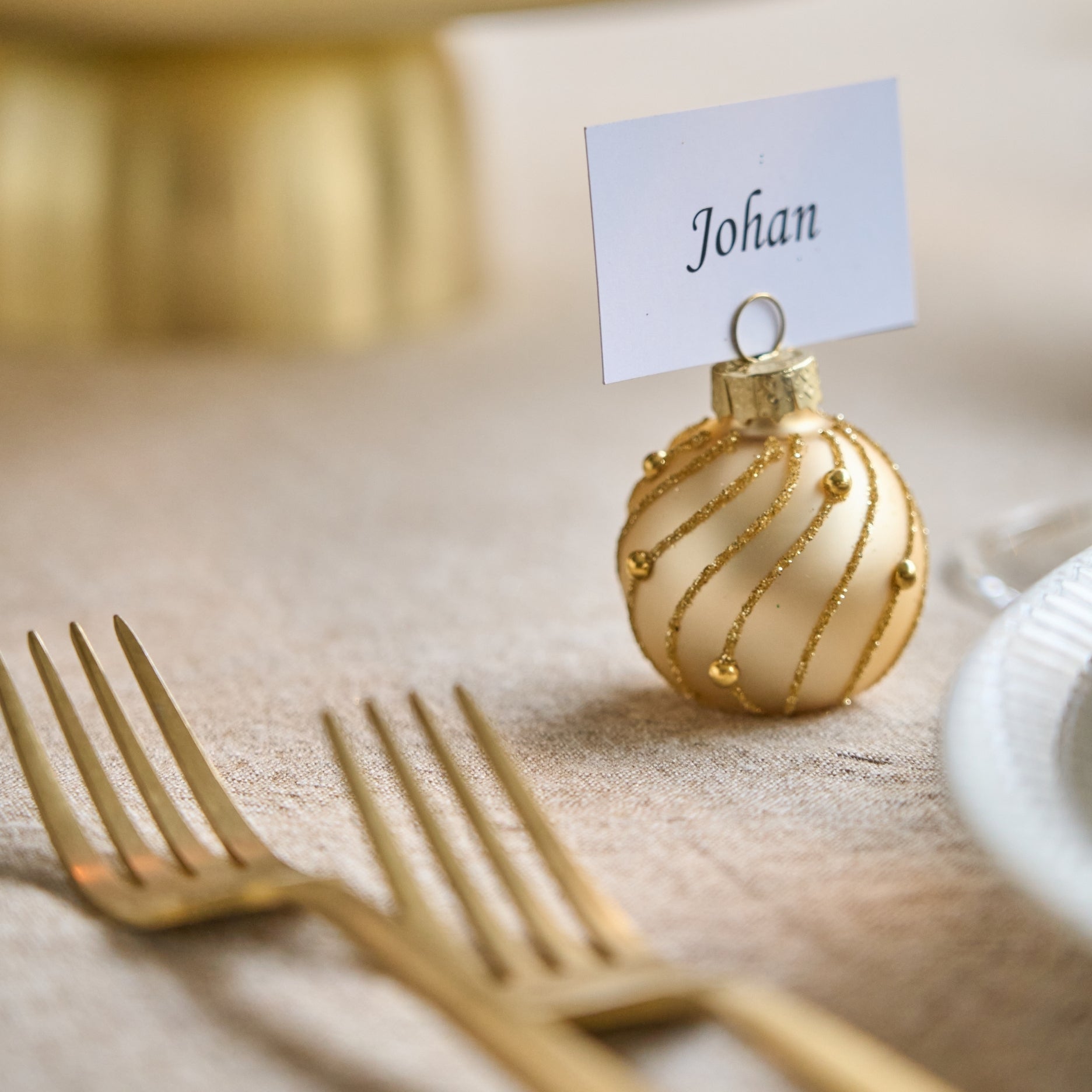 Julebordkortholder 6 stk.